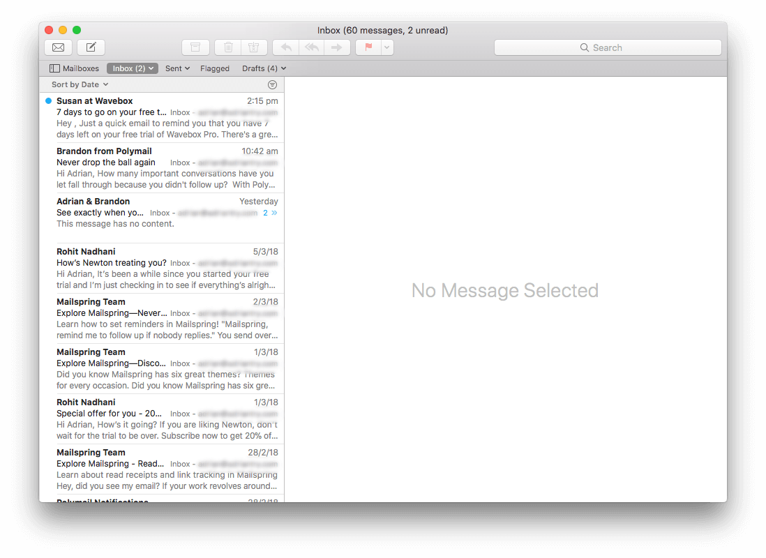 classic email client for mac